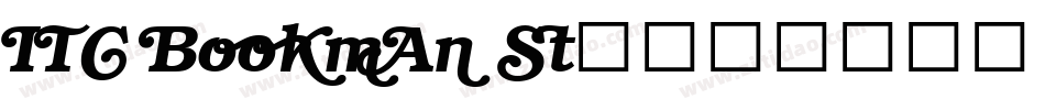 ITC Bookman Std字体转换